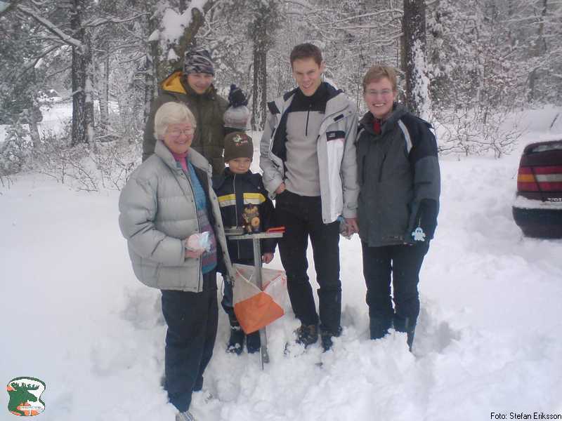 Skinkloppet 2008. Vinnande Älgar; Erik Eriksson och Fredrik Nordström