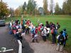 En av grupperna när hela Södra skolan hade orientering 2-4/10-07